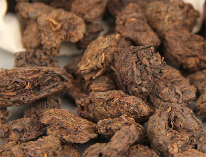 Chinese Pu-erh tea Old Chen tea 200g cooked pure Tuo green food healthy Shu tea