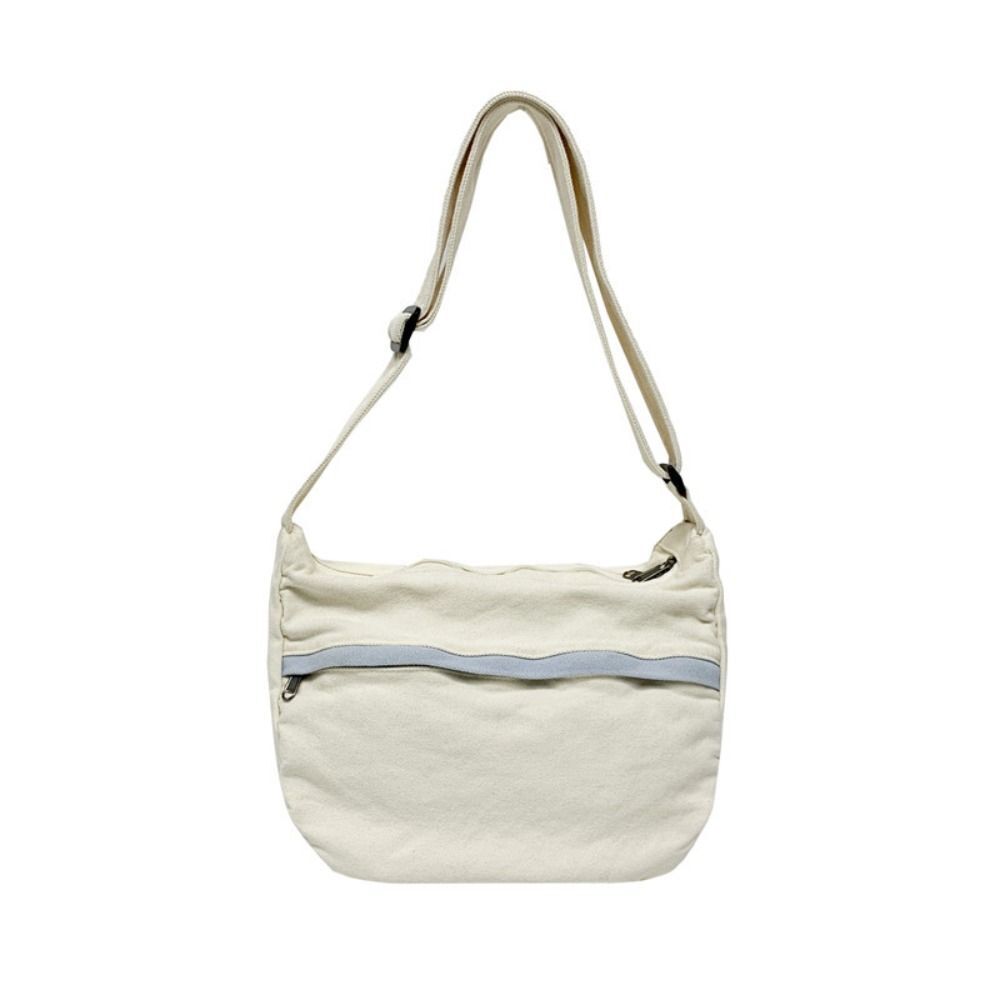 Washed Fabric Shoulder Bag Large Capacity Tote Bag Fashion Crossbody Bags Men