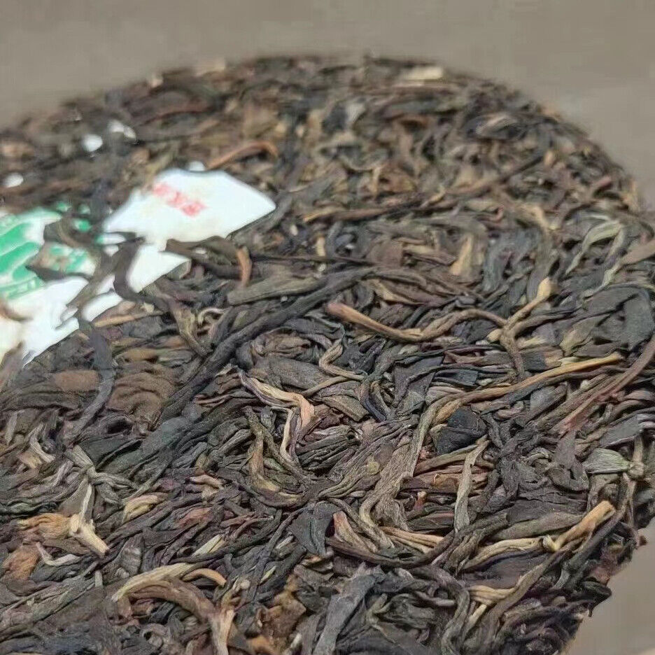 357g Yunnan Banzhang King Pu-erh Raw Tea Cake 2003 Organic Old Puerh Cake Tea
