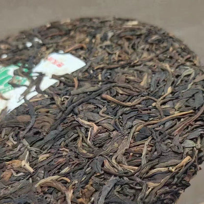 357g Yunnan Banzhang King Pu-erh Raw Tea Cake 2003 Organic Old Puerh Cake Tea