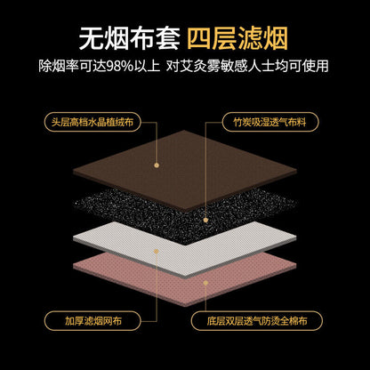 Foot Moxibustion Box Wormwood Hot Compress Foot Bag Portable Moxa Health Tool 艾灸