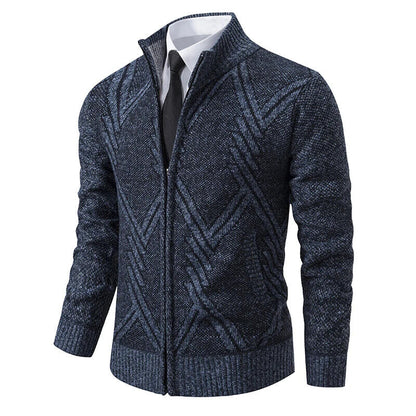Winter Jackets Men Sweatercoat Knit Outerwear Mens Coat Jacket