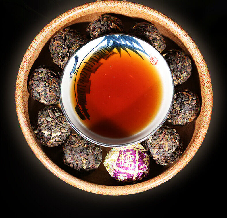Yunnan glutinous rice Pu 'er tea Yiwu ancient tree pearl Pu 'er tea-