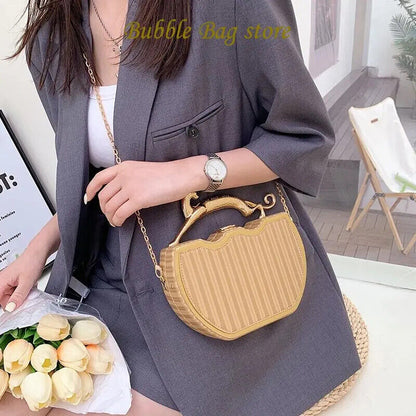 Women's Handbag Fashion Chain Crossbody Bag Box Ladies Shoulder Purse
