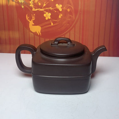 Vintage Chinese Yixing Purple Clay Teapot Zisha Ceremony Fashion Teaware Collect