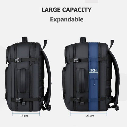 Men Business Backpacks Charging 17 Inch Laptop Bags Handle Backpack Travel Bag