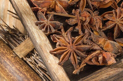 Dried Star Anise Fructus Anisi Stellati Whole Flowers Makes A Healthy Tea