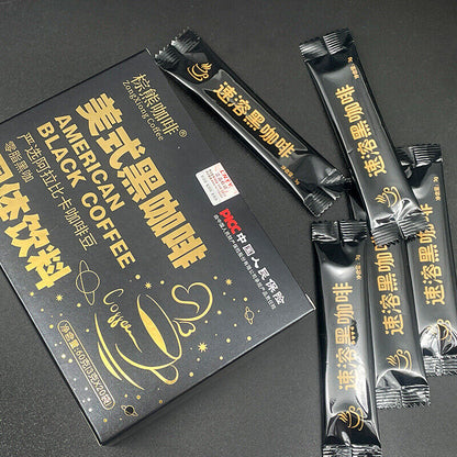 American Black Coffee Cold Brew Black Coffee Pure Coffee Powder Sucrose-free