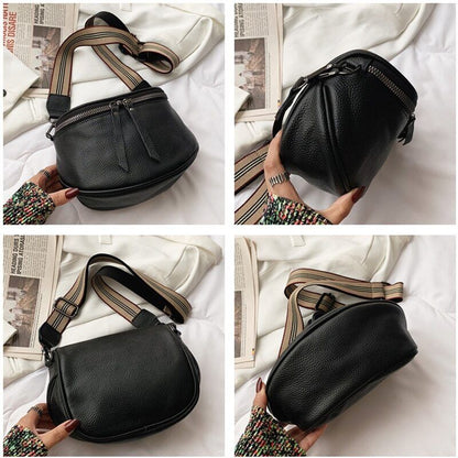 2022 New Bag Genuine Leather Crossbody Bags Women Shoulder Female Handbags