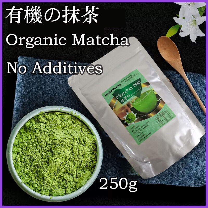50/100/250/500g 100% Organic Matcha Green Tea Powder - Premium Japanese Matcha