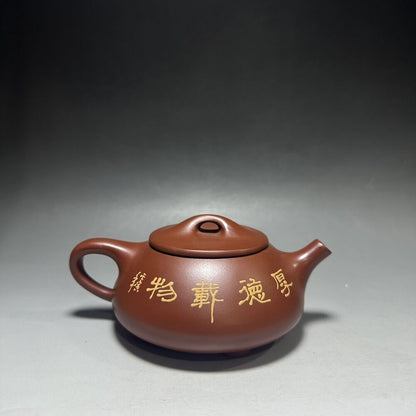 vintage chinese yixing purple clay teapot zisha ceremony teaware collection rare