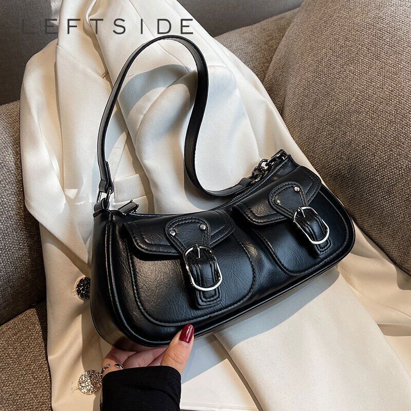 Shoulder Bag Women Female Small Pocket Underarm Handbags and Purses