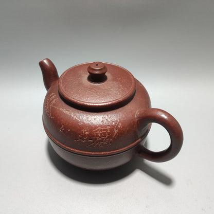 Vintage Chinese Yixing Purple Clay Teapot Zisha Ceremony Teaware Collection Rare