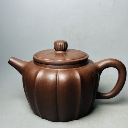 Vintage Chinese Yixing Purple Clay Teapot Zisha Ceremony Teaware Collection Art