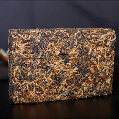 250g Dianhong Black Tea Brick Yunnan Date Fragrance Kungfu Loose Leaf Black Tea