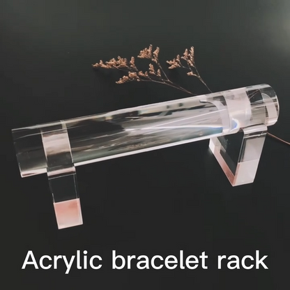 Jewelry Display Stand Acrylic Light Luxury Bracelet Rack Show Holder 200x35x80mm