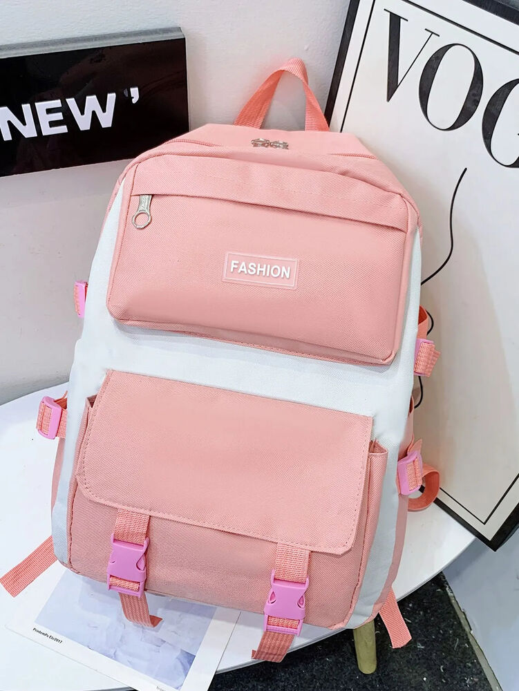 3PCS Children's Teen School Bag Four-piece Bag, Handbag Student Backpack