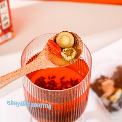 Chinese Herbal Chrysanthemum Honeysuckle Wolfberry Health Tea Cassia Seed Tea