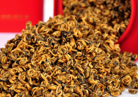 500g,Yunnan golden snail black Tea,,Bi Luo Chun,Dian Hong JinSi Snail 1.1 lbs