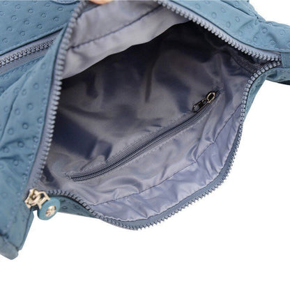 Ladies Shoulder Bags Women Nylon Handbag Zipper Purses Messenger Crossbody Bag