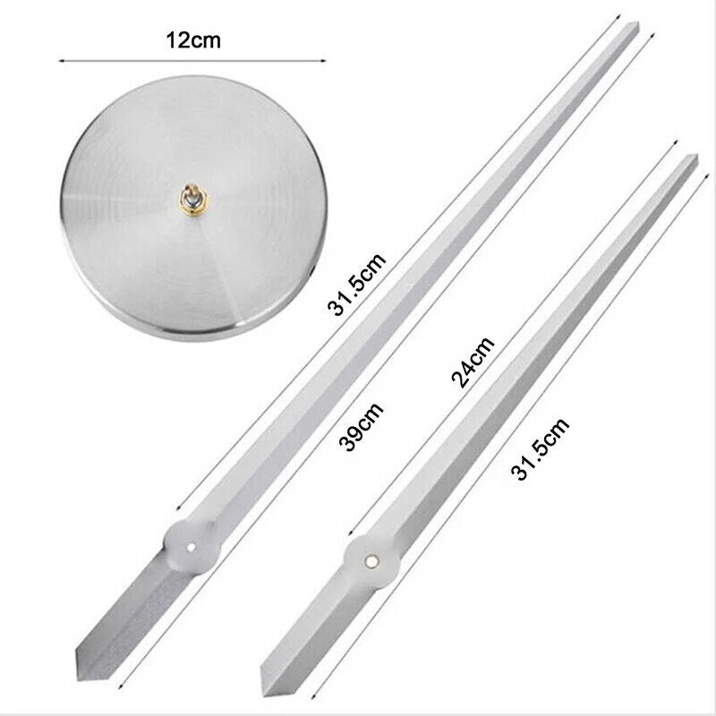 DIY Large Wall Clocks Needles 12cm Brief Quartz Hour Hands Accessories Mechanism