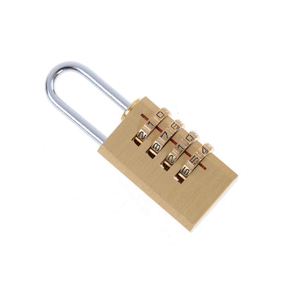 4 Digit Combination Lock Password Padlock Travel bag Password Padl-ca