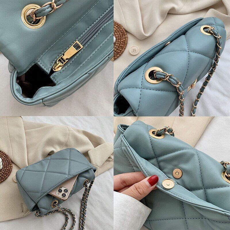 Leather Crossbody Shoulder Bag Women Handbags Female Travel Cross Bag