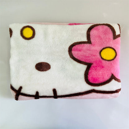 hellokitty pink fuzzy Blanket Throw Blankets nap quilt quilts soft 100*140cm