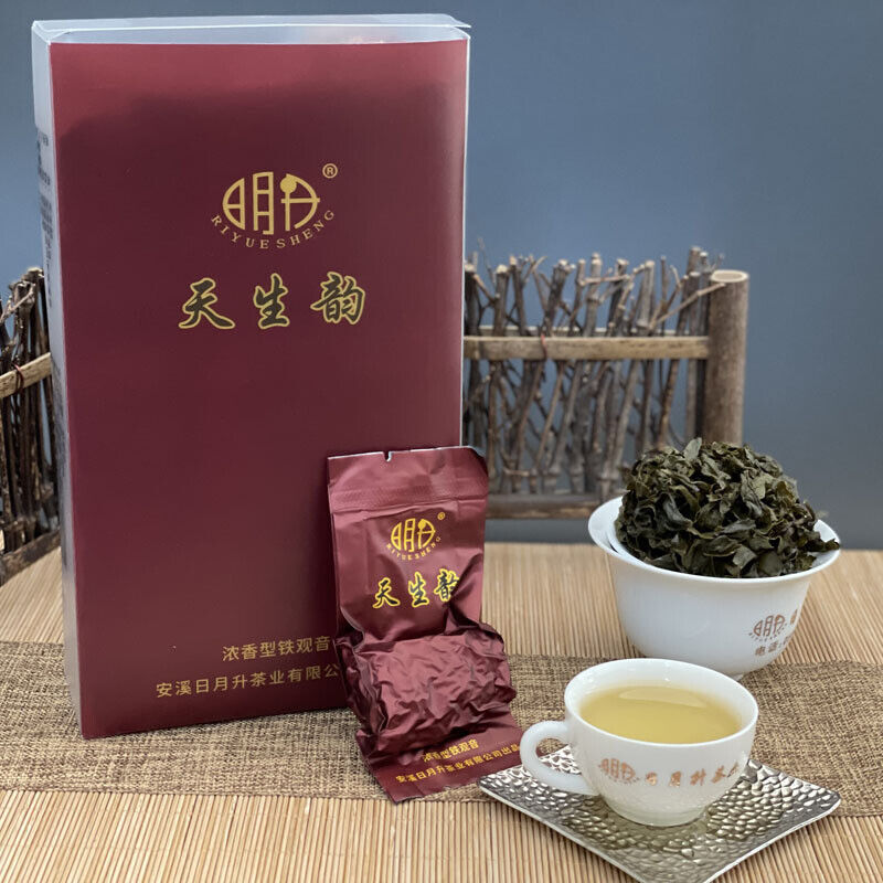 Tieguanyin Tea Oolong Tea 2023 Spring Tea New Tea Strong Aroma Baked Tea Boxed
