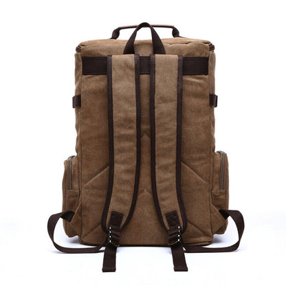 Men's Backpack Canvas Backpack School Bag Travel Bags Backpack Backpack Bag