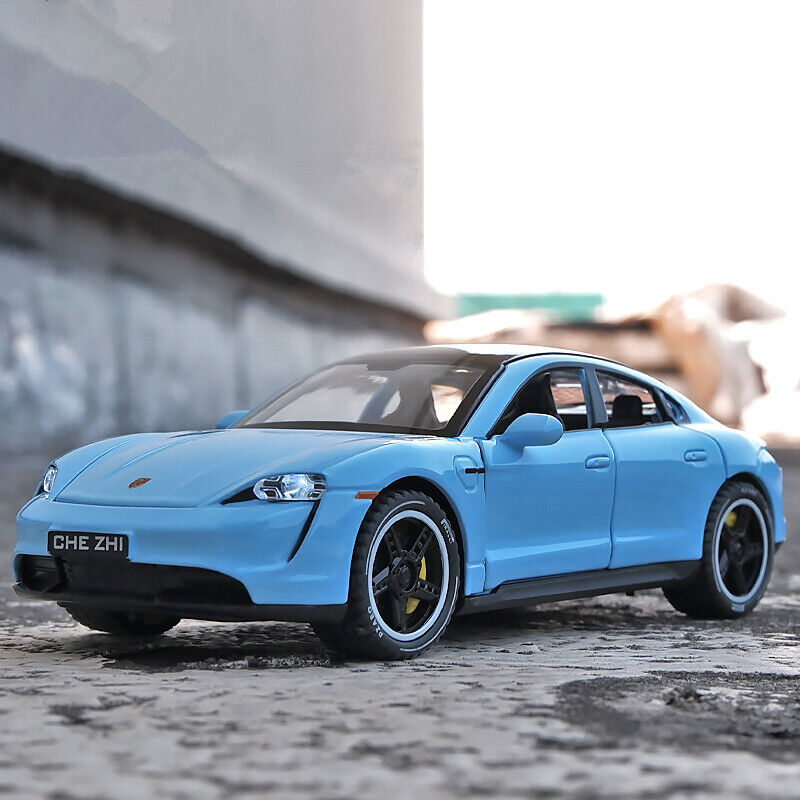 1:32 Porsche Taycan Coupe Druckguss Modell Auto Legierung Metall Spielzeug Fahrzeugsammlung-