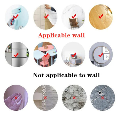 Sealing Foil Tape 50Meter Waterproof Gold Silver DIY Home Furniture Seam Sticker