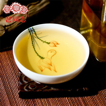 Haiwan 2016/2017 Batch 171 Old Comrade 7548 Pu-erh Tea Cake Sheng puer 357g