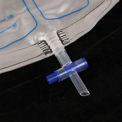 Urine Bag Collector Protable Mens Urinal Silicone Urine Funnel Reusable