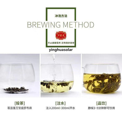 500g罗布麻茶新疆原产嫩叶 野生天然降血压血糖血脂 Apocynum Venetum Reduce Blood Press Sugar Herbal Tea
