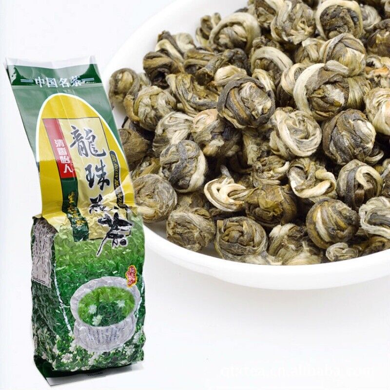 Organic JASMINE TEA DRAGON PEARLS TEA Natural Tea 250g/8.8oz