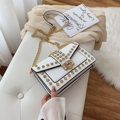 Women's Handbags Famous Bag Bags PU Leather Lock Women Shoulder Crossbody Bag