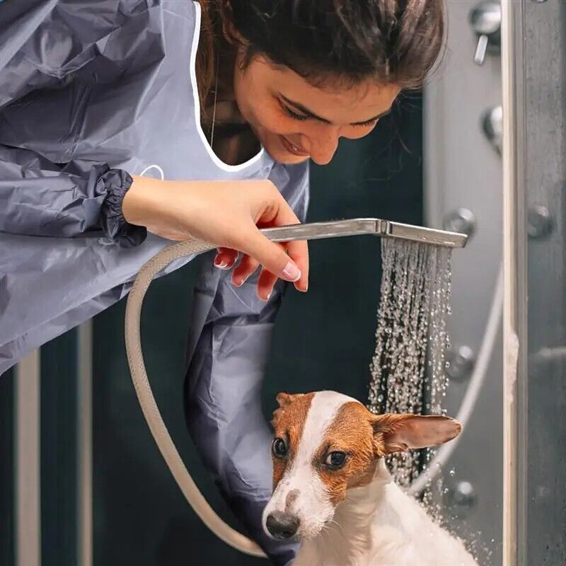 Aprons Long Sleeves Working Clothes Antistatic Waterproof Pet Grooming 58x48x2cm