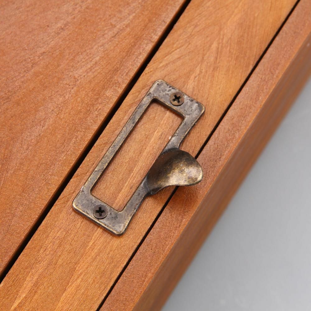 Multifunction Desk File Letter Mail Box Storage Sorter Organizer Wood 29x17x11cm