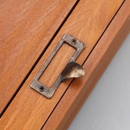 Multifunction Desk File Letter Mail Box Storage Sorter Organizer Wood 29x17x11cm