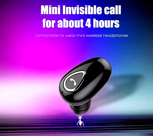 Mini Auricular Invisble Bluetooth 5.0 Auricular inalambrico For Any Smart Phone