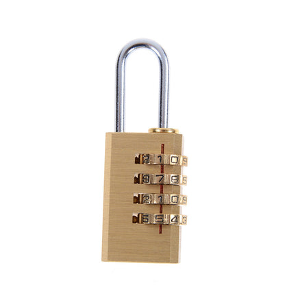 4 Digit Combination Lock Password Padlock Travel bag Password Padl-ca