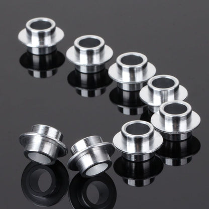 8Pcs 8mm Skate Wheel Aluminum Skateboard Replacement Roller Skates Skating Parts