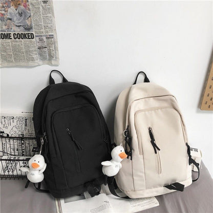 Fashion Backpack Summer Nylon School Bag Trendy Big Waterproof School 44*16*33CM