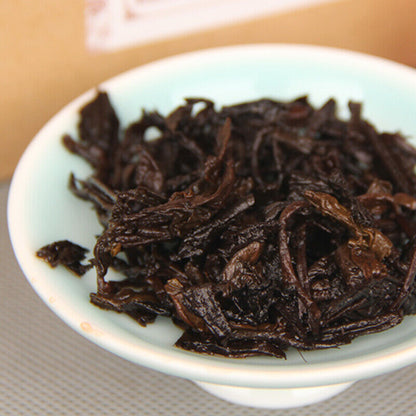 China Ripe Pu-erh Tea Muzhi Chen Xiang Puer Loose Leaf Shu Puer Tea 120g/Box