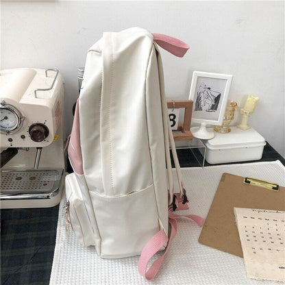 Women Backpack Female Nylon Shoulders School Bag