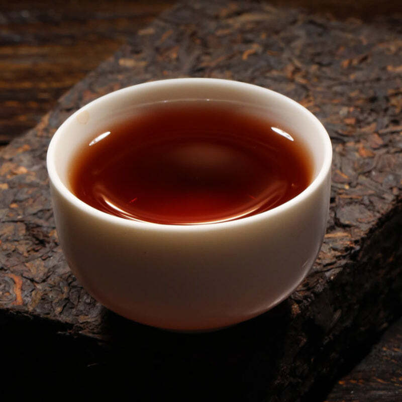 250g Pu-erh Brick Tea Yunnan Puerh Ripe Tea Gancang Five Years Pu'er Black Tea