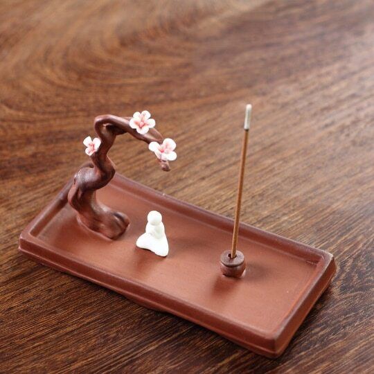 Ceramic Incense tray for Stick Modern Stick Holder Ash Catcher
