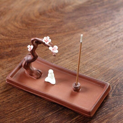 Ceramic Incense tray for Stick Modern Stick Holder Ash Catcher