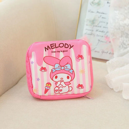 Girls' Portable Cute Jewelry Storage Bag Sanitary Cotton Storage Bag